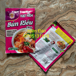 Hạt Nêm Bún Riêu Chay 90 gr
