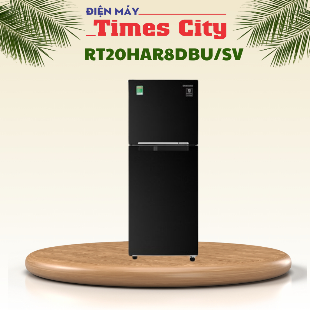 Tủ lạnh Samsung Inverter RT20HAR8DBU/SV 200 lít