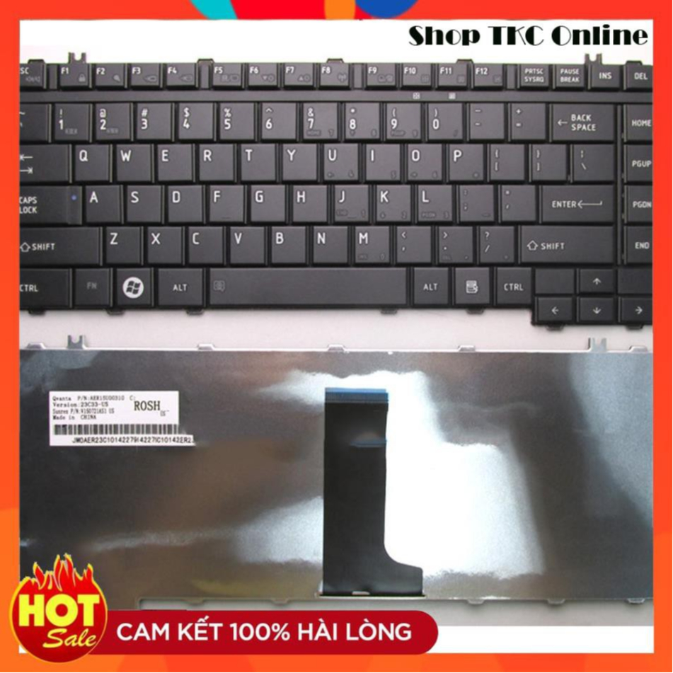 ⚡ Bàn phím Laptop Toshiba satellite L310, L510, L510D, L515 L511 L522 L532 L535 L300 L305D L310 L315