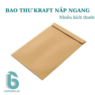 Bao thư kraft nắp ngang kích thước nhỏ - đa dạng kích thước | giá rẻ, chất lượng - baobionline
