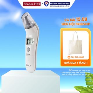 Nhiệt kế điện tử đo tai omron th839s an toàn, cho kết quả nhanh, chính xác