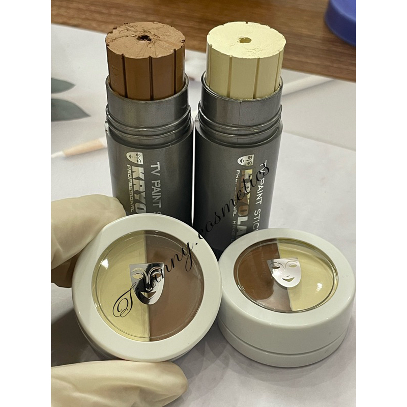 Kem tạo khối bắt sáng Kryolan sáng tối dạng chiết chính hãng