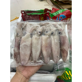 Mực ống tươi làm sạch Net đủ 500g