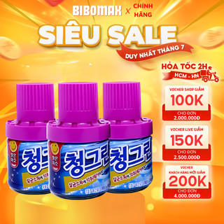 Chai thả bồn cầu toilet (Hàn quốc 100%) Tẩy Trắng Làm Sạch Siêu Tốc