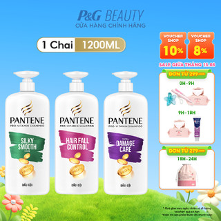 Dầu Gội PANTENE Pro-V Ngăn Rụng Tóc/ Phục Hồi Hư Tổn/ Suôn Mượt Óng Ả - Chai 1200ML