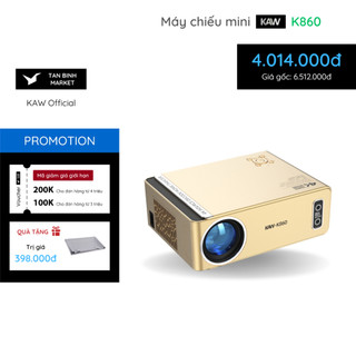 Máy chiếu phim tại nhà kaw k860 - độ sáng 13200 lumens, auto lấy nét, độ phân giải 1080p