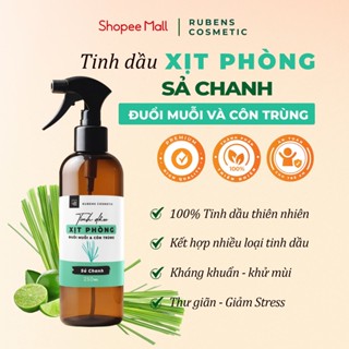 Xịt Phòng Tinh Dầu Sả Chanh Rubens Cosmetic - Đuổi Muỗi, Khử Khuẩn, Thơm Phòng, Hiệu Quả Nhanh Chóng 250ml