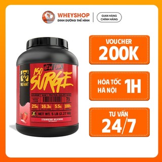 Sữa dinh dưỡng hỗ trợ tăng cơ Mutant ISO Surge 5Lbs (2.3kg) - - WHEYSHOP VN