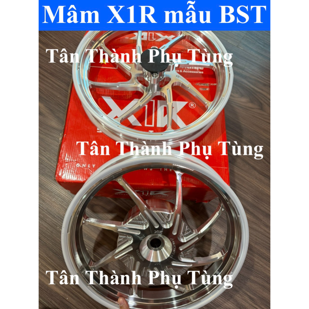 Mâm X1R Vario CNC 8 cây mẫu BST( 833 )