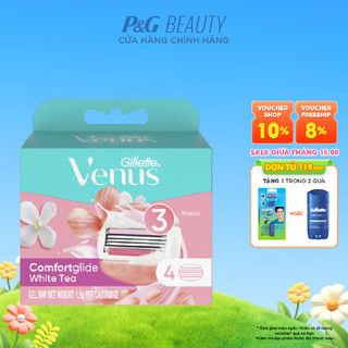 Bộ 4 Lưỡi Dao Cạo Cho Phụ Nữ GILLETTE VENUS 3