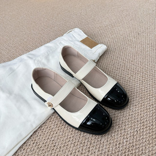Giày Mary Jane 2133 đế cao 2cm QCCC [ Wood shoes ]