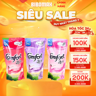 Combo 3 gói nước xả vải Comfort Thái Lan 580ml - nước xả vải comfort đậm đặc