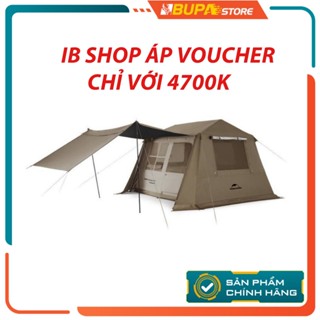 Lều cắm trại Village 6.0, lều Glamping lắp dựng nhanh thế hệ 2 NatureHike CNK2300ZP021 chính hãng