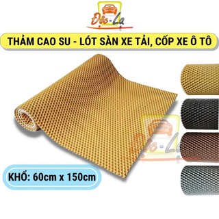 Thảm lót sàn cao su xe 2 chỗ - xe tải cuộn 150cm x 60cm