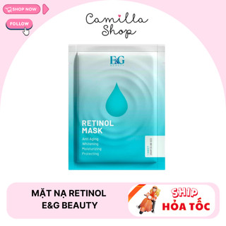 Mặt nạ retinol mask E&G Beauty trắng da trẻ hóa làn da hộp 3 miếng