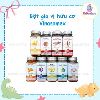 Bột gia vị hữu cơ - hành - tỏi - quế - sả - gừng - nghệ - tiêu - ớt - hồi Vinasamex tại BoBa store