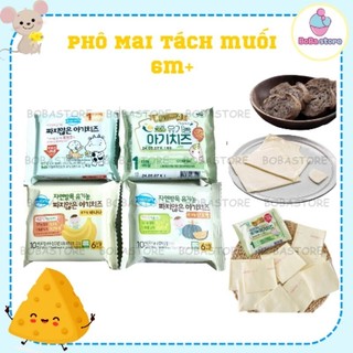 Hàng air - Phô mai hữu cơ tách muối (dạng miếng) kèm đá khô tại BoBa store