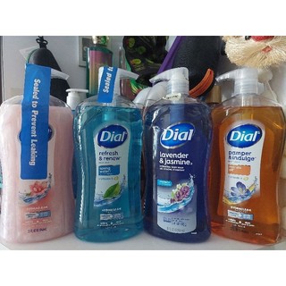 DẦU TẮM DIAL 946ML OẢI HƯƠNG  / silk&magnolia / SPRINGWATER / MARULA OIL SẢN XUẤT  MỸ
