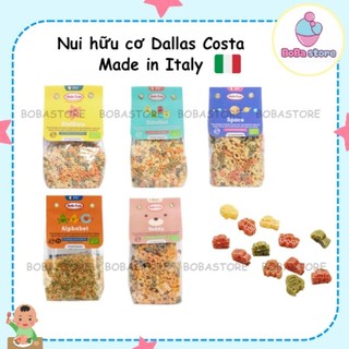 Nui hữu cơ rau củ cho bé Dallas Costa - nui ăn dặm tại BoBa store