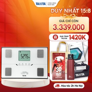 Cân điện tử kết nối điện thoại thông minh, phân tích 10 chỉ số cơ thể Tanita BC402 Nhật Bản