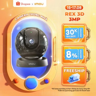 Camera wifi imou rex 3d i ipc-gs2dp-3k0w i tích hợp ai phát hiện người và vật nuôi