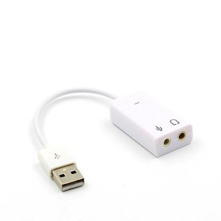 Usb Sound Có Dây 7.1 ( Cáp Chuyển Đổi Từ USB ra âm thanh cổng 3.5)- Full Box