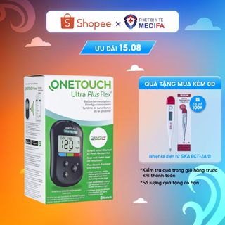 Máy đo đường huyết tiểu đường OneTouch Ultra Plus Flex loại xịn, bền, hay dùng tại các phòng khám