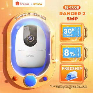 Camera Wifi trong nhà Imou Ranger 2 (5MP) I IPC-A52P I Xoay toàn cảnh 360
