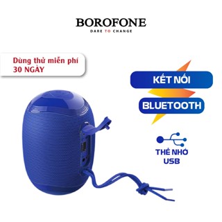 Loa bluetooth mini BOROFONE BR6, kết nối không dây với điện thoại laptop khe cắm thẻ nhớ usb âm thanh trầm ấm  bass mạnh