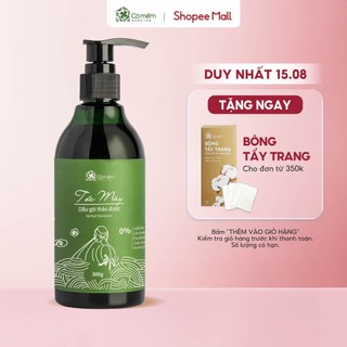 Dầu Gội Thảo Dược Tóc Mây Chiết Xuất Bồ Kết Ngừa Rụng Tóc Giảm Gàu Cỏ Mềm 300g