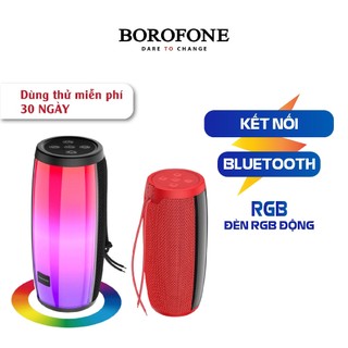 Loa bluetooth cầm tay BOROFONE BR20, kết nối không dây với điện thoại laptop khe cắm thẻ nhớ usb âm thanh trầm bass mạnh