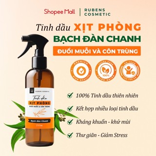 Xịt Phòng Tinh Bạch Đàn Chanh Rubens Cosmetic - Đuổi Muỗi, Khử Khuẩn, Thơm Phòng, Hiệu Quả Nhanh Chóng 250ml