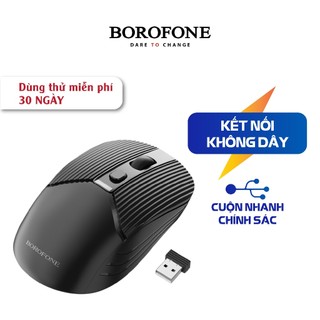 Chuột máy tính không dây bluetooth Borofone BG5 - AK Mobile