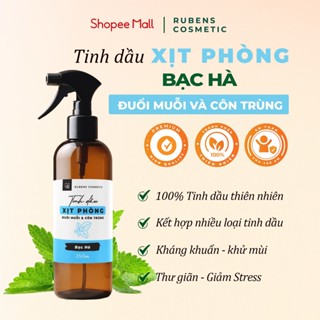 Xịt Phòng Bạc Hà Rubens Cosmetic - Đuổi Muỗi, Khử Khuẩn, Thơm Phòng, Hiệu Quả Nhanh Chóng 250ml