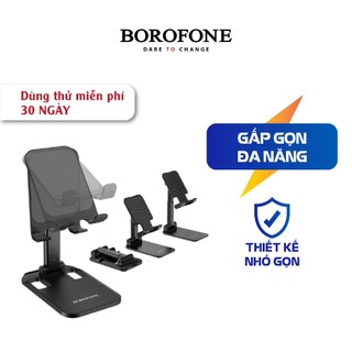 Giá đỡ điện thoại để bàn BOROFONE BH42 gập gọn đa năng - AK Mobile