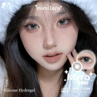 Kính Áp Tròng Filter Xám MYRA GRAY Lens Giãn 14.5 Silicone Hydrogel Cấp Ẩm - Mimi.lens Hàn - 1 Cặp
