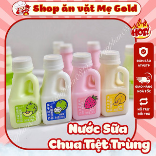 Sữa chua uống trái cây các vị, nước sữa chua tiệt trùng nội địa TQ