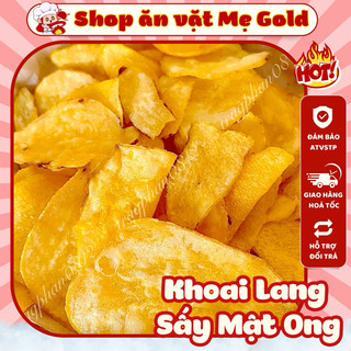 Khoai lang sấy mật ong, khoai lang vàng mật ong sấy giòn Đà Lạt (500g)