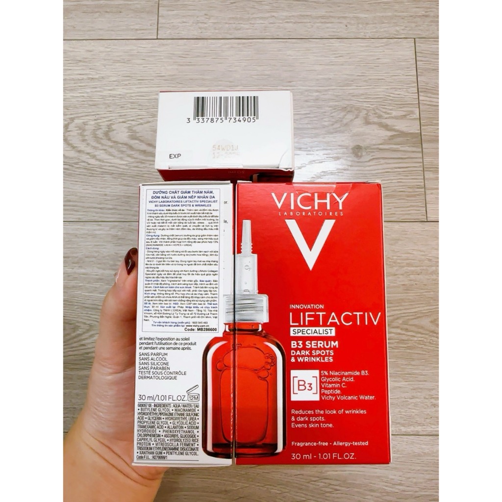 Vichy Tinh Chất Giảm Thâm Nám, Đốm Nâu Liftactiv B3 - 30ml