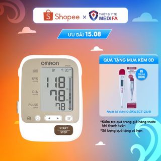 Máy Đo Huyết Áp Omron JPN600 Công Nghệ IntelliSense, Lưu Trữ Kết Quả 90 Lần Đo Theo Ngày Và Thời Gian, Bảo Hành 5 Năm