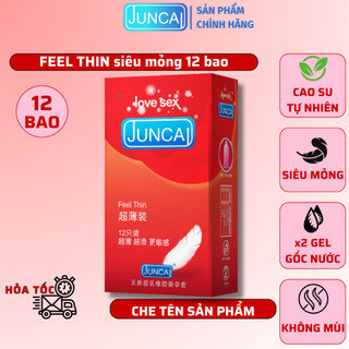 Bao Cao Su Durex Fetherlite SIÊU MỎNG Hộp 12 cái