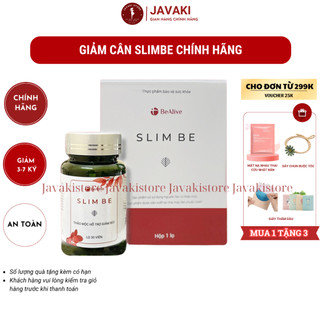 Trà giảm cân Slim Be chính hãng hộp 15 gói giúp tăng cường chuyển hóa chất béo, hỗ trợ giảm cân