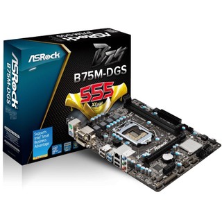 FE chặn main  ASROCK B75M-DGS (Mainboard IO Shield: 24)
