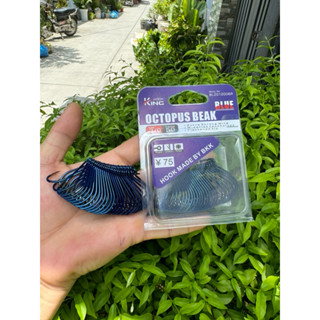 Lưỡi câu cá BKK xanh hộp 50 cái 3 size 2/0, 3/0, 4/0