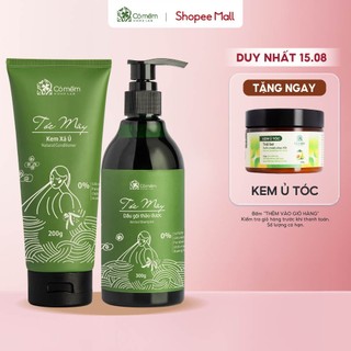Bộ Gội Xả Tóc Mây An Toàn Chiết Xuất Bồ Kết Cỏ Mềm