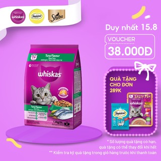 Thức ăn dạng hạt khô cho mèo lớn WHISKAS - 1.2 kg