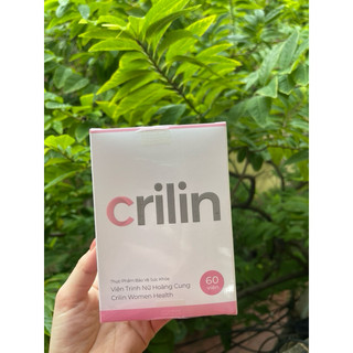 Viên uống Trinh Nữ Hoàng Cung Crilin Women Heatlh Cân Bằng Nội Tiết - Hộp 60viên - HTHshop102