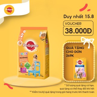 Thức ăn chó con Pedigree vị gà & trứng túi 1.3kg