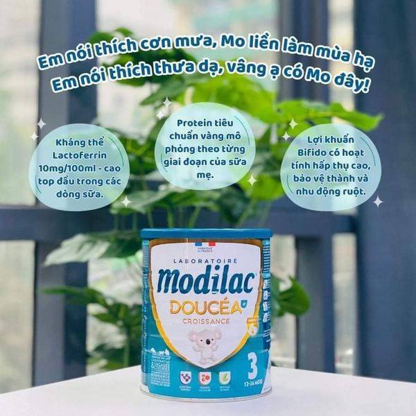 sữa công thức Modilac cho trẻ sơ sinh, trẻ nhỏ