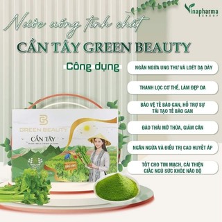 [ Trợ giá + Freeship ] Tinh chất Cần tây Green Beauty mẫu mới 36 gói chính hãng